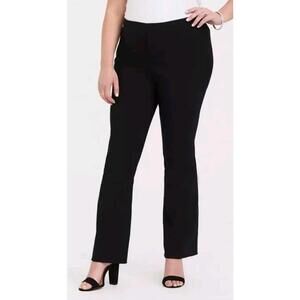 Torrid Studio Standard Millennium Stretch Slim Boot Pant - Black